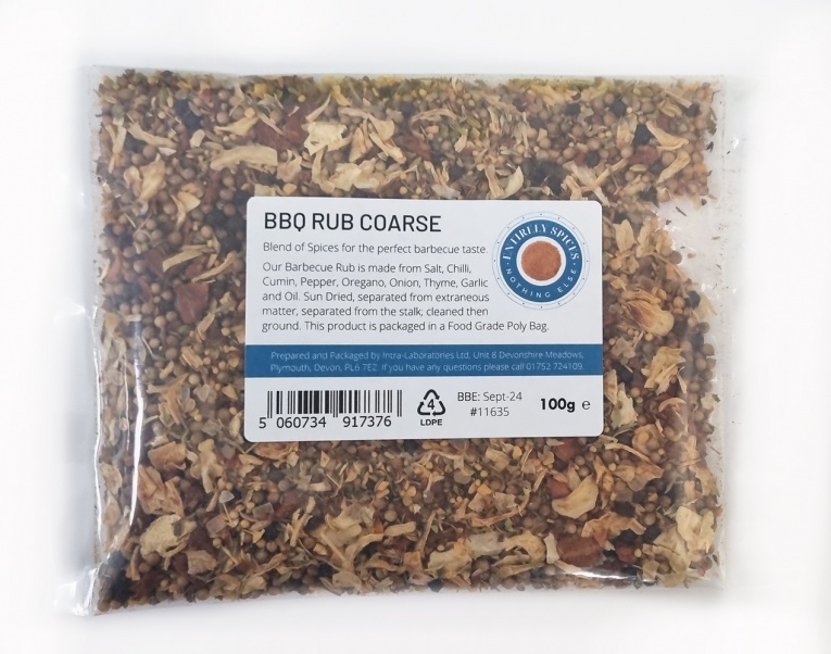 BBQ Rub Coarse 100g